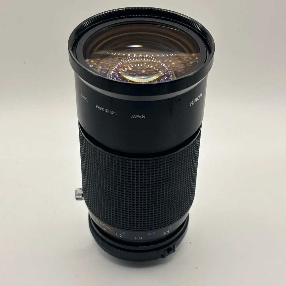 Kiron Black Telphoto Macro Zoom Lens 28 - 210 mm f/4-5.6 Camera Zoom Lens